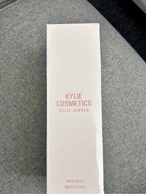 Kylie Cosmetics Pink Glass Water Bottle